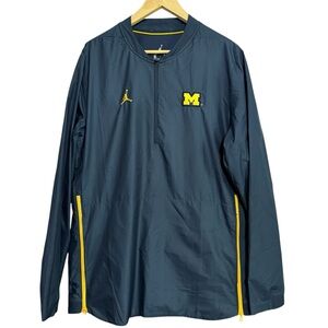 Jordan Navy and Yellow Men's Jacket
